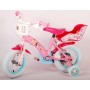 Bicicletta per bambini Disney Princess - Ragazze - 12 pollici - Rosa - Due freni a mano