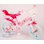 Bicicletta per bambini Disney Princess - Ragazze - 14 pollici - Rosa - Due freni a mano