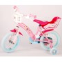 Bicicletta per bambini Disney Princess - Ragazze - 14 pollici - Rosa - Due freni a mano