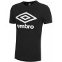 Maglia Sportiva a Maniche Corte Umbro WARDROBE FW Nero