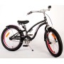 Bicicletta per bambini Volare Miracle Cruiser - Bambina - 18 pollici - Nera opaca - Collezione Prime