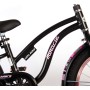 Bicicletta per bambini Volare Miracle Cruiser - Bambina - 18 pollici - Nera opaca - Collezione Prime