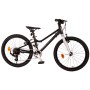 Bicicletta per bambini Volare Dynamic - Ragazzi - 24 pollici - Nero opaco - 7 velocità - Collezione Prime