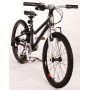 Bicicletta per bambini Volare Dynamic - Ragazzi - 24 pollici - Nero opaco - 7 velocità - Collezione Prime