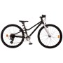 Bicicletta per bambini Volare Dynamic - Ragazzi - 24 pollici - Nero opaco - 8 velocità - Collezione Prime