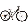 Bicicletta per bambini Volare Dynamic - Ragazzi - 24 pollici - Nero opaco - 8 velocità - Collezione Prime