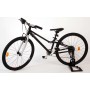 Bicicletta per bambini Volare Dynamic - Ragazzi - 24 pollici - Nero opaco - 8 velocità - Collezione Prime