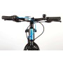 Bicicletta per bambini Volare Gradient – Ragazzi – 20 pollici – Nero Blu Acqua – 6 velocità – Collezione Prime