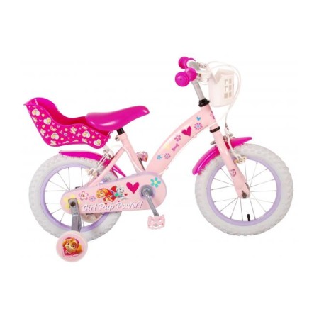 Paw Patrol Bicicletta per bambini - Ragazze - 14 pollici - Rosa - Due freni a mano