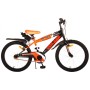 Volare Sportivo Bicicletta per bambini - Ragazzi - 18 pollici - Arancione neon Nero - Freni a due mani