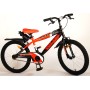 Volare Sportivo Bicicletta per bambini - Ragazzi - 18 pollici - Arancione neon Nero - Freni a due mani