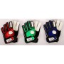 E&L Sports - Guanti da portiere Luxury - Bambini - Rosso/Blu/Verde