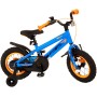 Bicicletta per bambini Volare Rocky - Ragazzi - 12 pollici - Blu