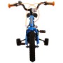 Bicicletta per bambini Volare Rocky - Ragazzi - 12 pollici - Blu - Due freni a mano