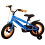 Bicicletta per bambini Volare Rocky - Ragazzi - 12 pollici - Blu - Due freni a mano