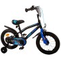 Bicicletta per bambini Volare Super GT - ragazzi - 14 pollici - Blu