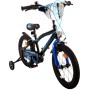 Bicicletta per bambini Volare Super GT - ragazzi - 16 pollici - Blu - Due freni a mano