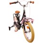 Bicicletta per bambini Volare Excellent - Ragazze - 16 pollici - Nera - assemblata al 95%.