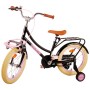 Bicicletta per bambini Volare Excellent - Ragazze - 16 pollici - Nera - assemblata al 95%.