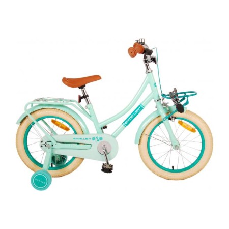 Volare Ottima bicicletta per bambini - Bambina - 16 pollici - Verde - assemblata al 95%.