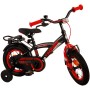 Bicicletta per bambini Volare Thombike - ragazzo - 12 pollici - nera rossa