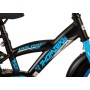 Bicicletta per bambini Volare Thombike - ragazzo - 12 pollici - nera blu