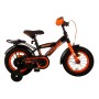 Bicicletta per bambini Volare Thombike - ragazzo - 12 pollici - nero arancione