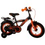 Bicicletta per bambini Volare Thombike - ragazzo - 12 pollici - nero arancione