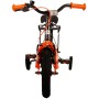 Bicicletta per bambini Volare Thombike - ragazzo - 12 pollici - nero arancione