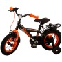 Bicicletta per bambini Volare Thombike - ragazzo - 12 pollici - nero arancione