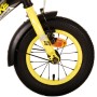 Volare Thombike Bicicletta per bambini - Ragazzi - 12 pollici - Nero Giallo - Due freni a mano