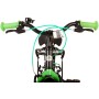 Volare Thombike Bicicletta per bambini - Ragazzi - 12 pollici - Nera Verde - Due freni a mano