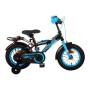 Volare Thombike Bicicletta per bambini - Ragazzi - 12 pollici - Nera Blu - Due freni a mano