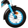 Volare Thombike Bicicletta per bambini - Ragazzi - 12 pollici - Nera Blu - Due freni a mano