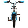 Volare Thombike Bicicletta per bambini - Ragazzi - 12 pollici - Nera Blu - Due freni a mano