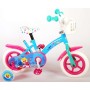 Bicicletta per bambini Ocean - Unisex - 10 pollici - Rosa Blu - Scatto fisso