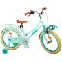 Bicicletta da bambino Volare Excellent - Bambina - 18 pollici - Verde - assemblata al 95%.