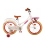 Bicicletta per bambini Volare Excellent - Ragazze - 18 pollici - Bianca - assemblata al 95%.