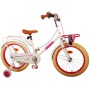 Bicicletta per bambini Volare Excellent - Ragazze - 18 pollici - Bianca - assemblata al 95%.