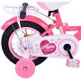 Bicicletta per bambini Volare Ashley - Ragazze - 12 pollici - Rosso/Rosa