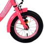 Bicicletta per bambini Volare Ashley - Ragazze - 12 pollici - Rosso/Rosa