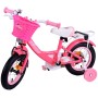 Bicicletta per bambini Volare Ashley - Ragazze - 12 pollici - Rosso/Rosa