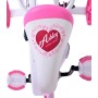 Bicicletta per bambini Volare Ashley - Ragazze - 12 pollici - Rosa - Due freni a mano