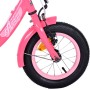 Bicicletta per bambini Volare Ashley - Ragazze - 12 pollici - Rosa/Rosso - Due freni a mano