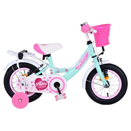 Volare Ashley Bicicletta per bambini - Ragazze - 12 pollici - Verde - Due freni a mano