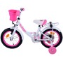 Bicicletta per bambini Volare Ashley - Ragazze - 14 pollici - Bianca