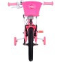 Bicicletta per bambini Volare Ashley - Ragazze - 14 pollici - Rosa/Rosso