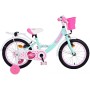 Bicicletta per bambini Volare Ashley - Ragazze - 16 pollici - Verde - Due freni a mano