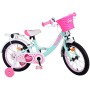 Bicicletta per bambini Volare Ashley - Ragazze - 16 pollici - Verde - Due freni a mano