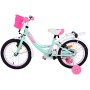 Bicicletta per bambini Volare Ashley - Ragazze - 16 pollici - Verde - Due freni a mano